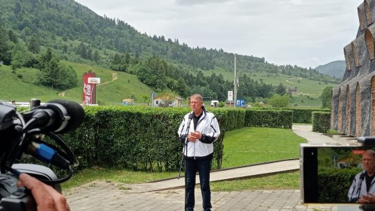 Klaus Iohannis, vizită în Parcul Național Piatra Craiului