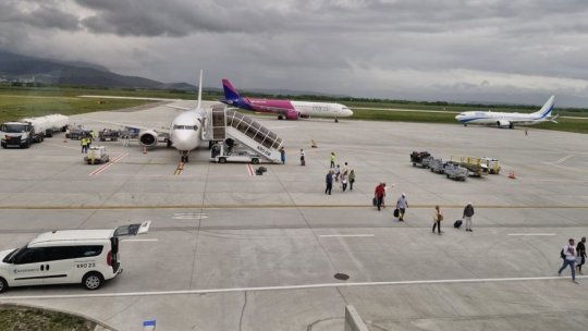 Noi zboruri de pe Aeroportul Internaţional Brașov - Ghimbav, de la finalul săptămânii