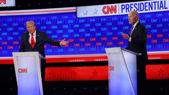 Dezbatere tensionată între Trump și Biden. Alegerile din SUA vor avea loc în toamnă