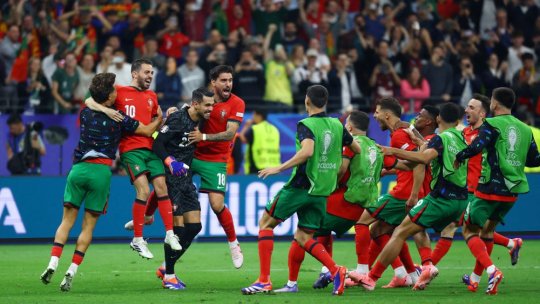 EURO 2024: Portugalia, calificată în sferturi după loviturile de departajare