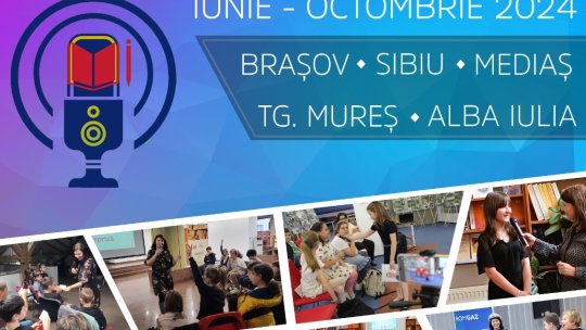 „TEACH FOR SPEECH – învață de la mine și fii creativ !” – un proiect pentru copii, în cinci orașe din Transilvania