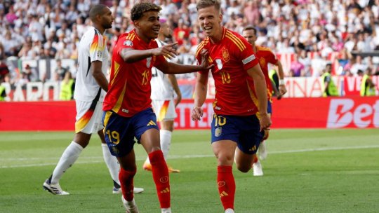 EURO 2024: Spania s-a calificat în semifinale după ce a învins Germania în prelungiri