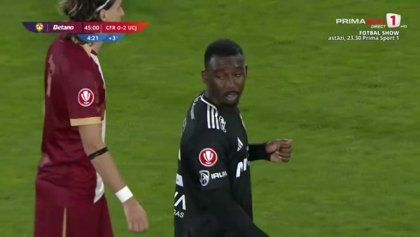 Fotbal. Universitatea Cluj a câștigat derby-ul cu CFR Cluj, în Cupa României | VIDEO