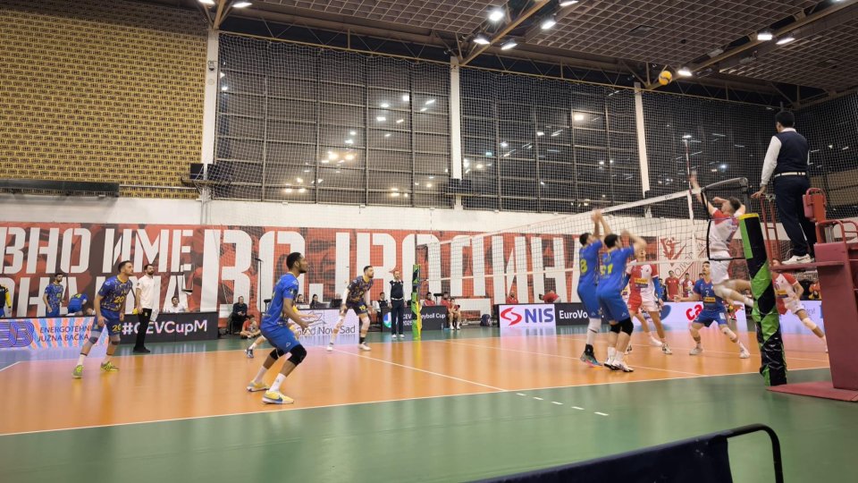 Volei masculin: Corona Brașov s-a calificat în optimile CEV Cup