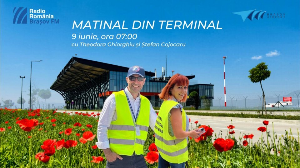 Matinal din terminal, în cea mai aglomerată zi a Aeroportului Brașov