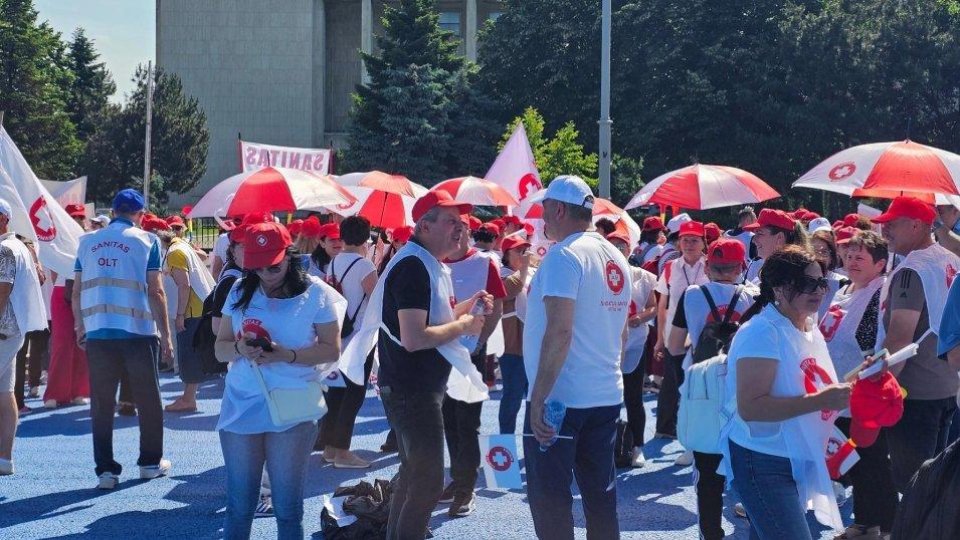 Proteste ale sindicaliștilor din Sănătate