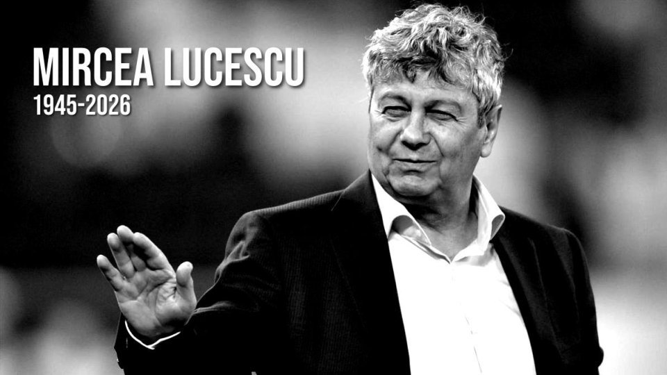 Momente de reculegere pe marile stadioane ale Europei în memoria lui Mircea Lucescu