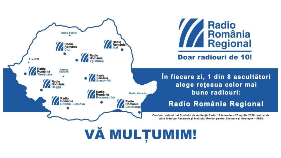 Radio România rămâne lider de audiență