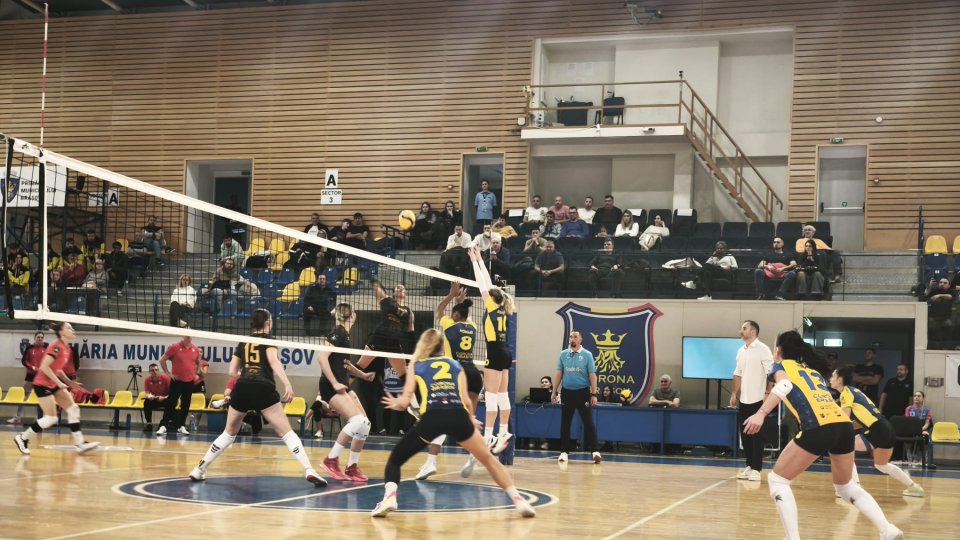 Volei feminin: Corona, eșec în set decisiv cu Alba Blaj