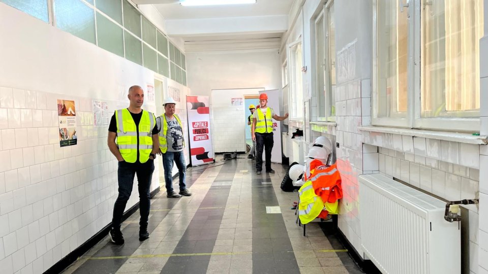 Staționarul spitalicesc Tractorul, în curs de modernizare atât cu bani privați, cât și cu bani publici