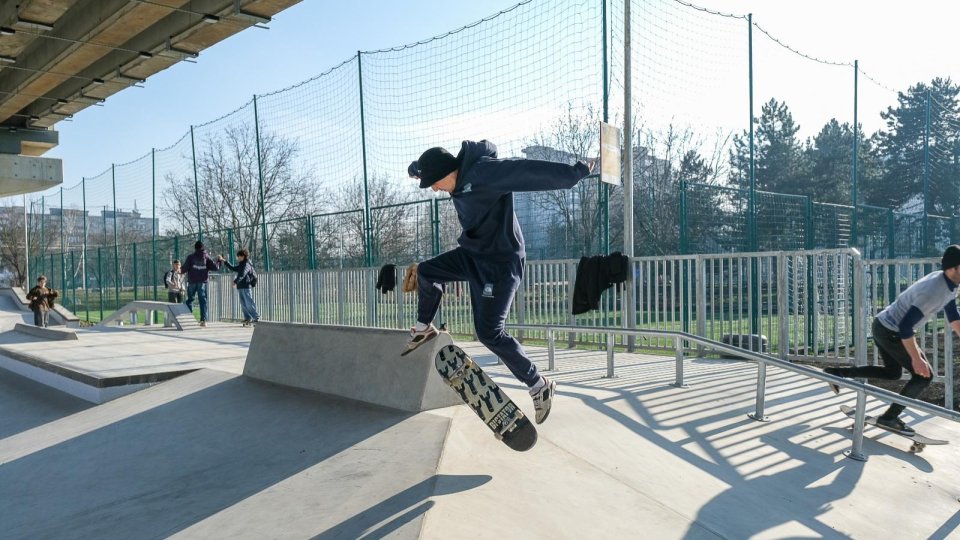 Cel mai modern skatepark din țară s-a deschis la Brașov