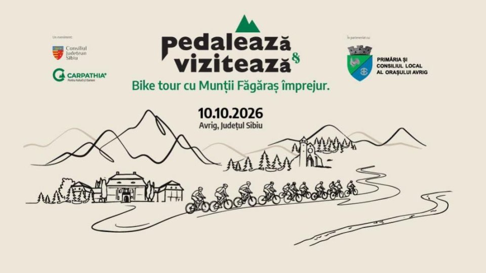 Bike Tour în jurul Munților Făgăraș: 60 de kilometri de pedalat, istorie și tradiții locale