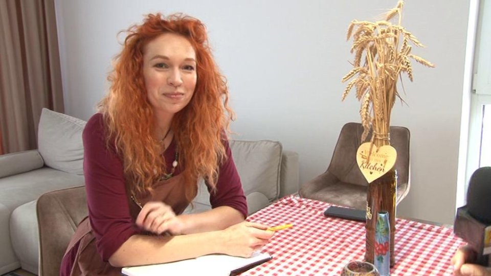 Viktorya Deryabina și-a deschis o mică afacere la Brașov după ce a părăsit Ucraina din cauza războiului