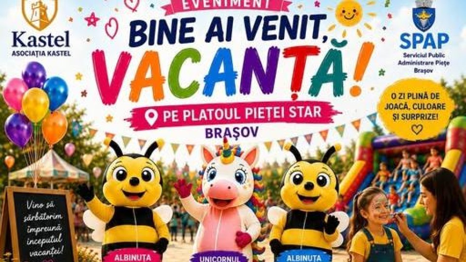 Pe platoul Pieței Star se dă startul vacanței de vară