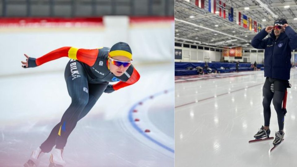 Emoții pentru patinatorii de viteză de la Corona Brașov înaintea Cupei Mondiale din Salt Lake City