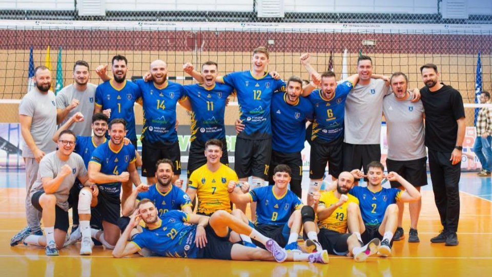 Volei masculin. Turneu puternic de pregătire, în Sala Sporturilor