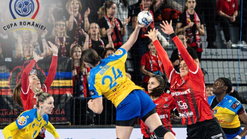 Handbal feminin. Corona - Bistrița, cap de afiș în sferturile Cupei României