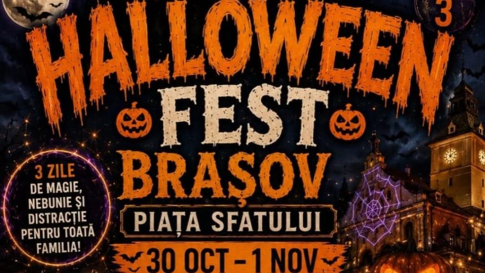 Se pregătește Halloween-ul în Piața Sfatului