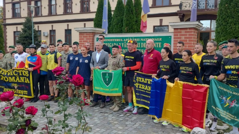 Ștafeta Veteranilor Invictus a trecut prin Brașov