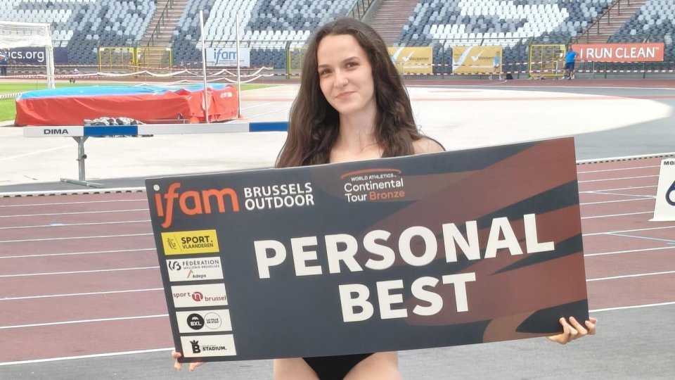 Atletism. Record personal pentru Ștefania Balint