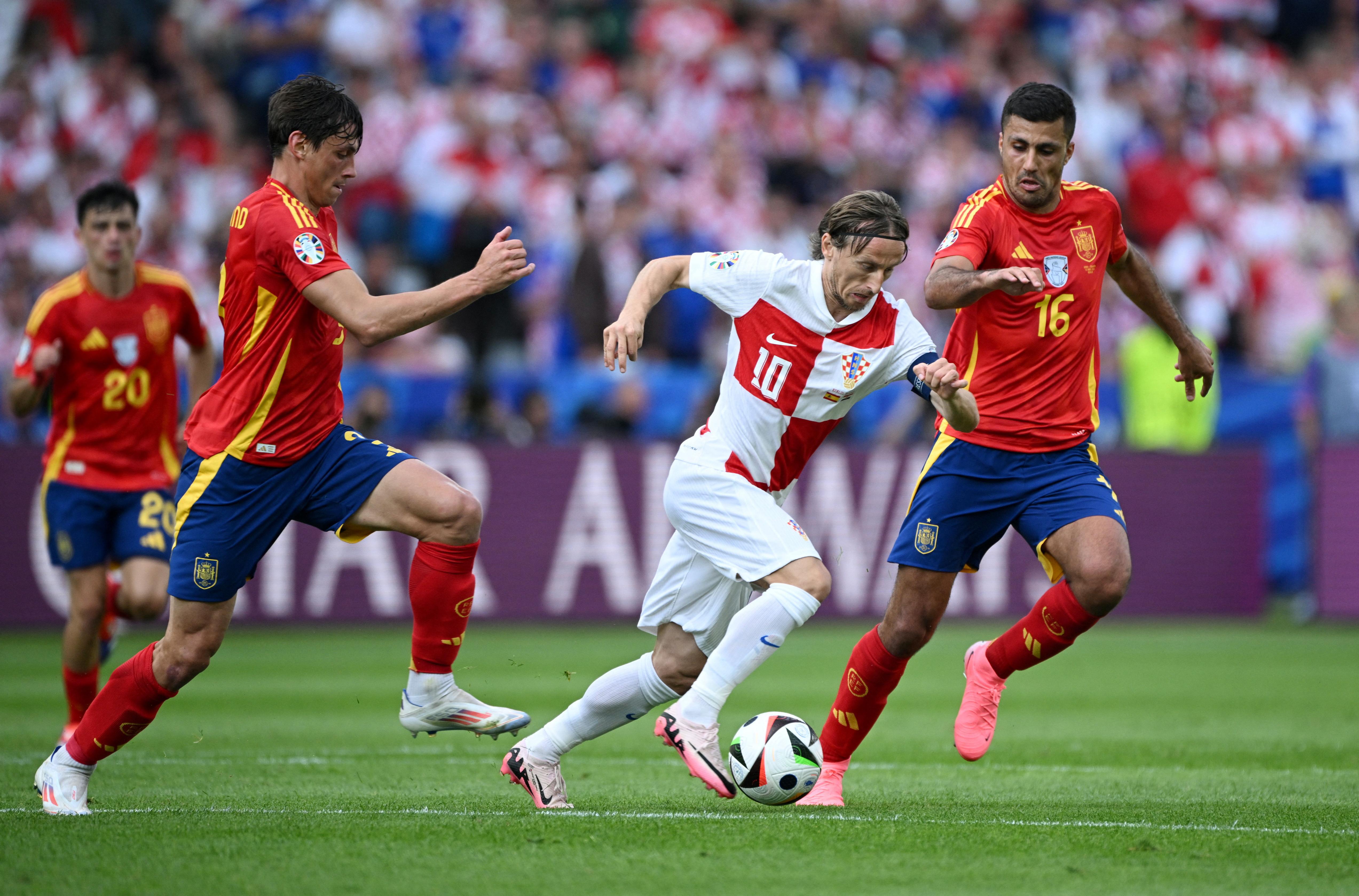 SOCCER-EURO-ESP-CRO-MODRIC