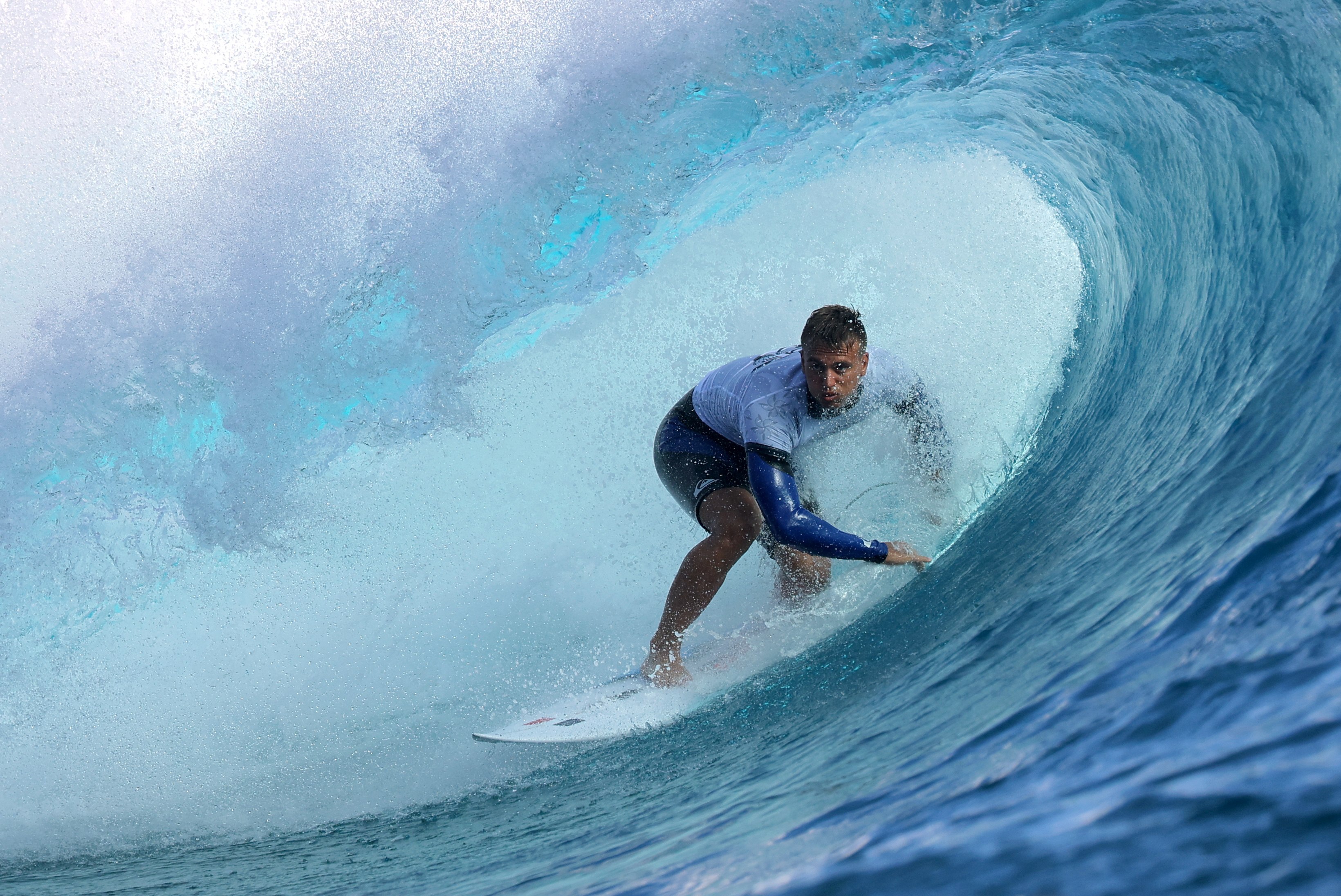 PARIS 2024 - Surfing: Imagini spectaculoase de la antrenamente