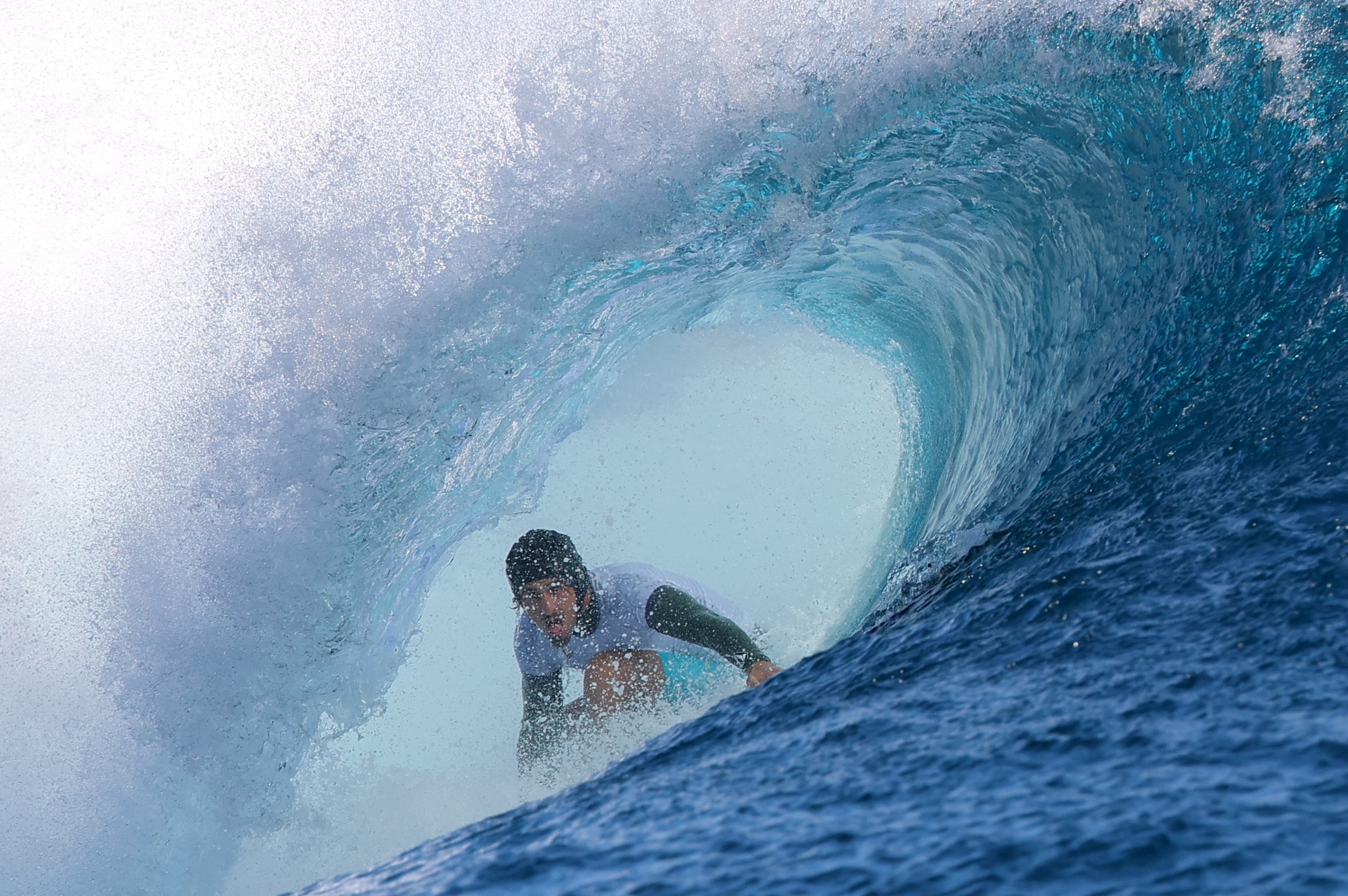 PARIS 2024 - Surfing: Imagini spectaculoase de la antrenamente