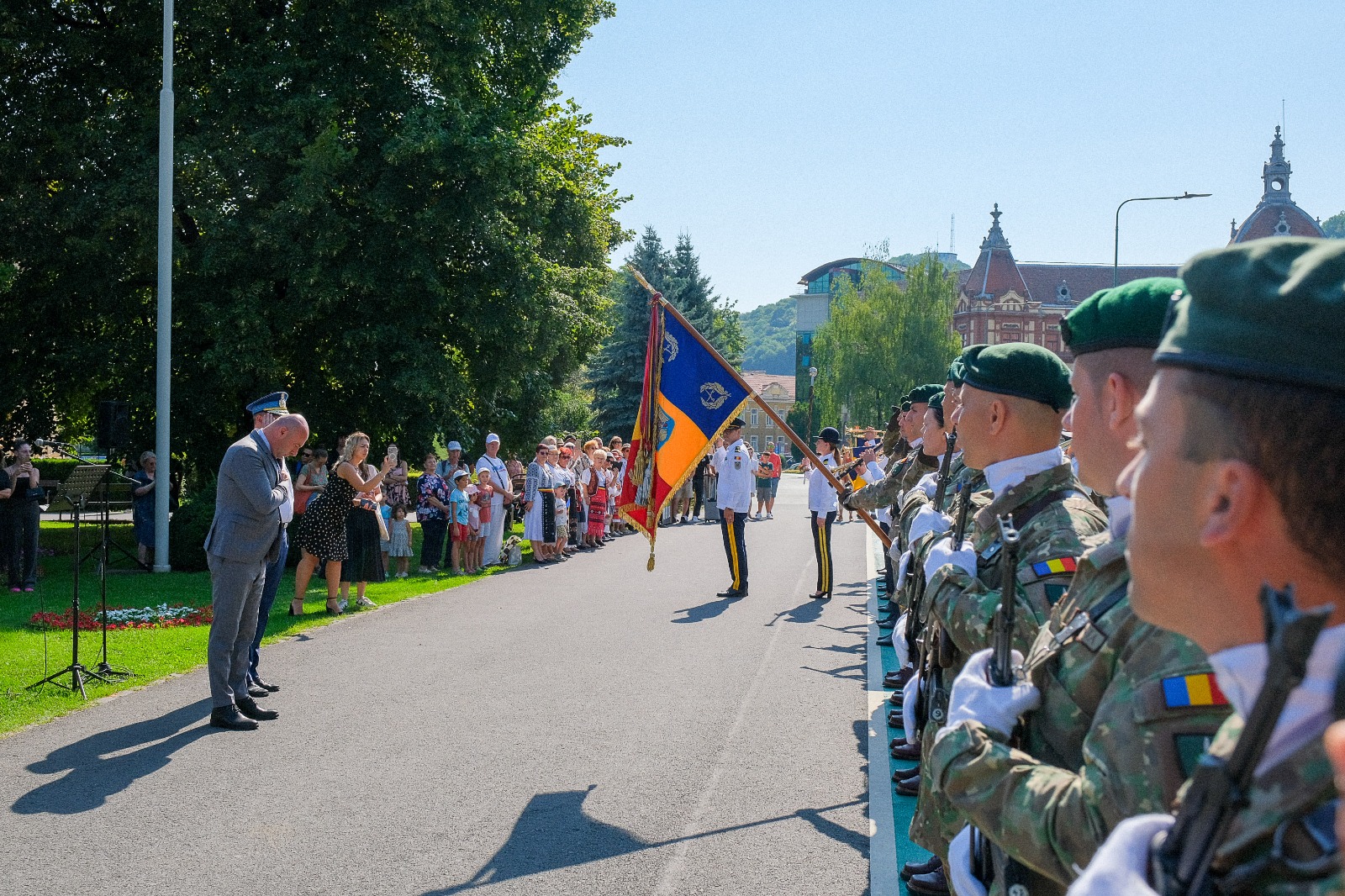 Ceremonie Ziua Imnului Național /