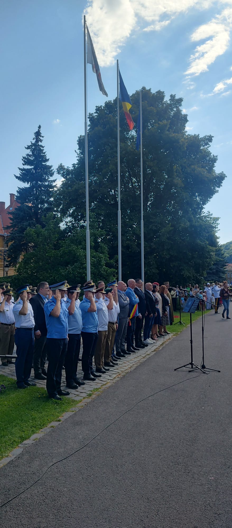 Ceremonie Ziua Imnului Național /