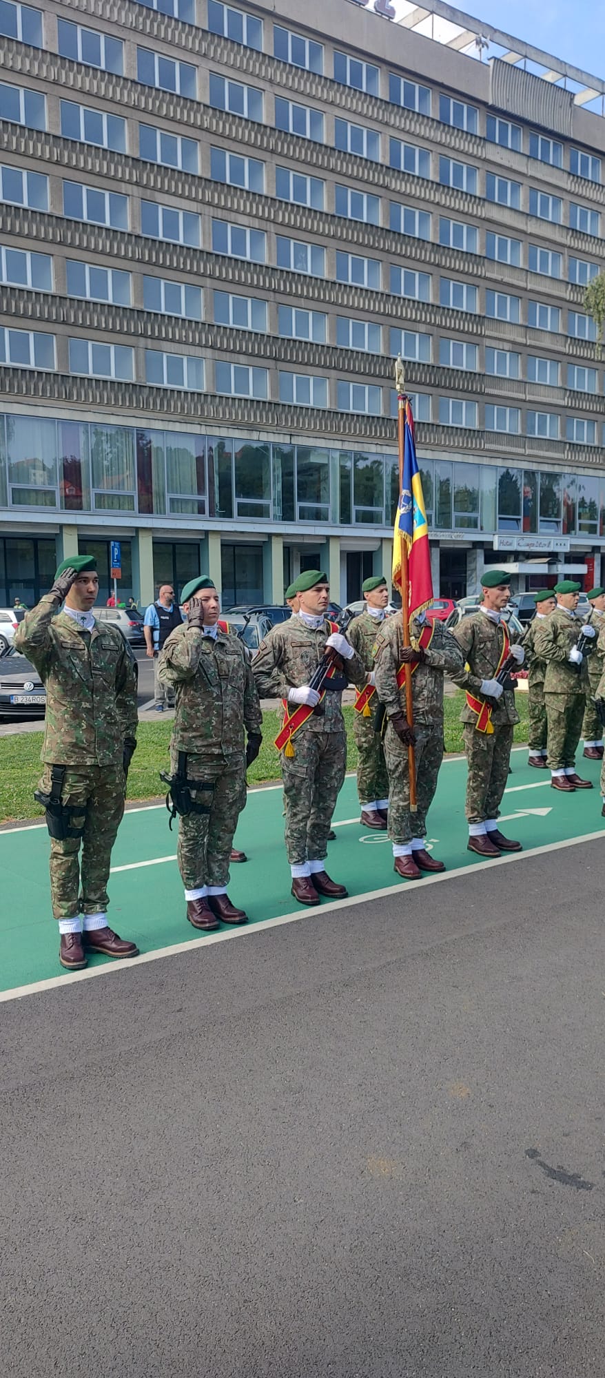 Ceremonie Ziua Imnului Național /