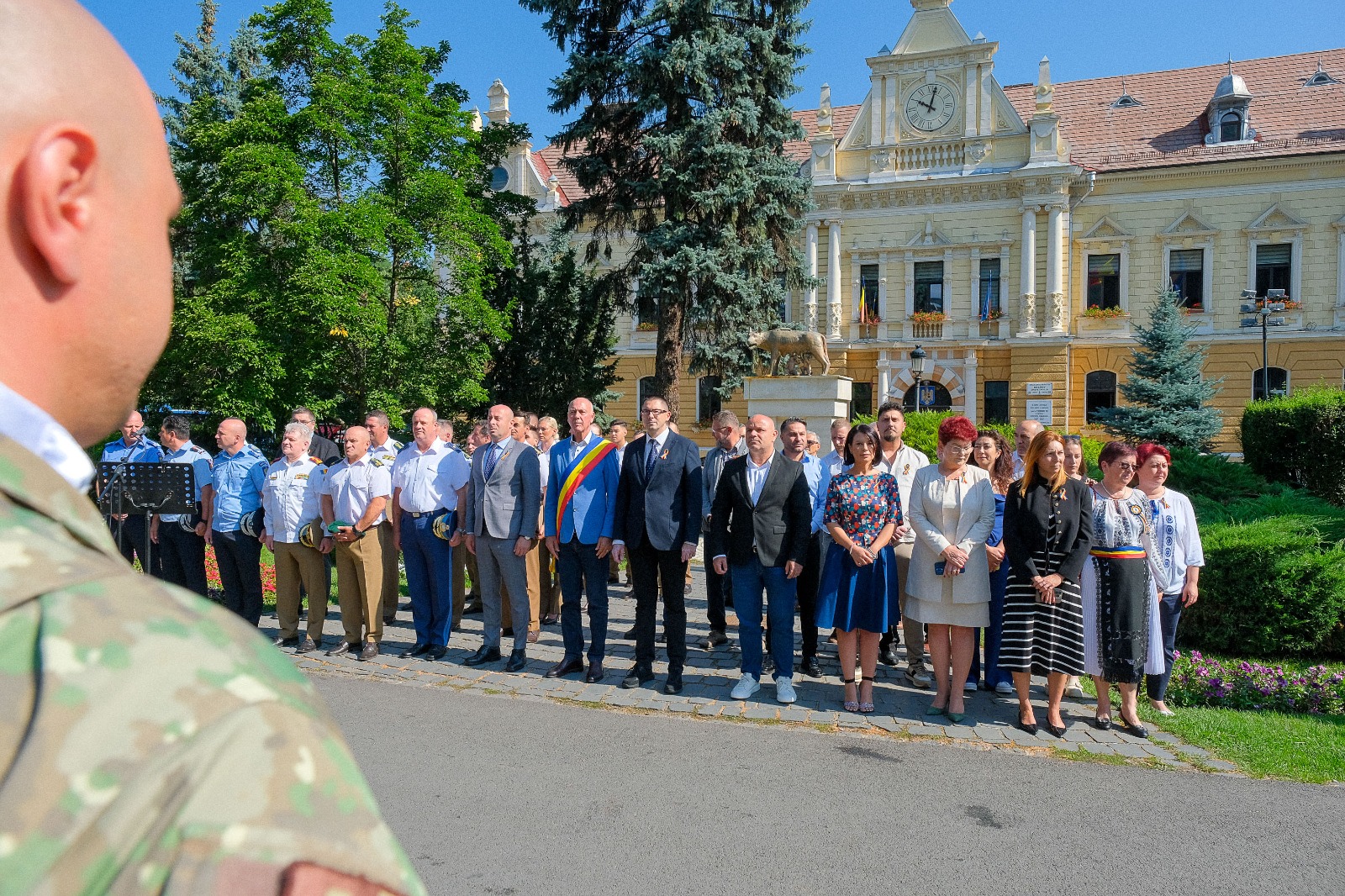 Ceremonie Ziua Imnului Național /