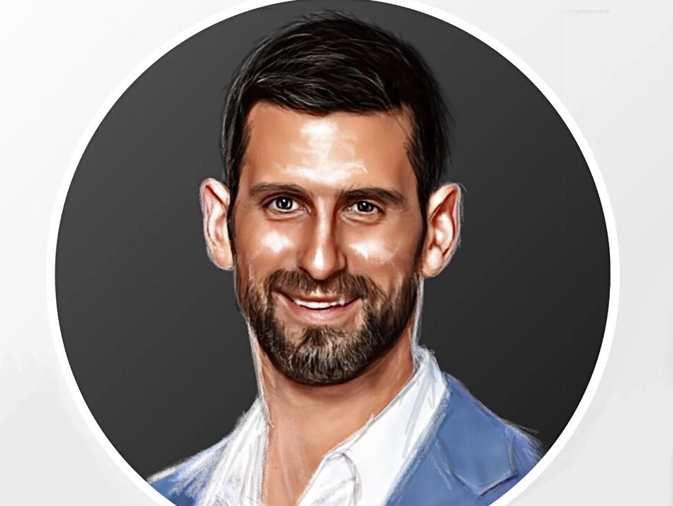 Novak Djokovic / FOTO: caricatură Gogu Neagoe