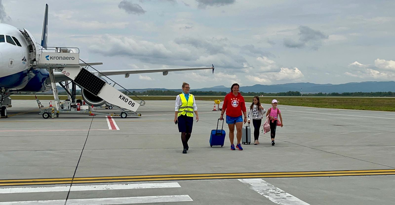 Pasagerul 200.000 Aeroportul Brașov /