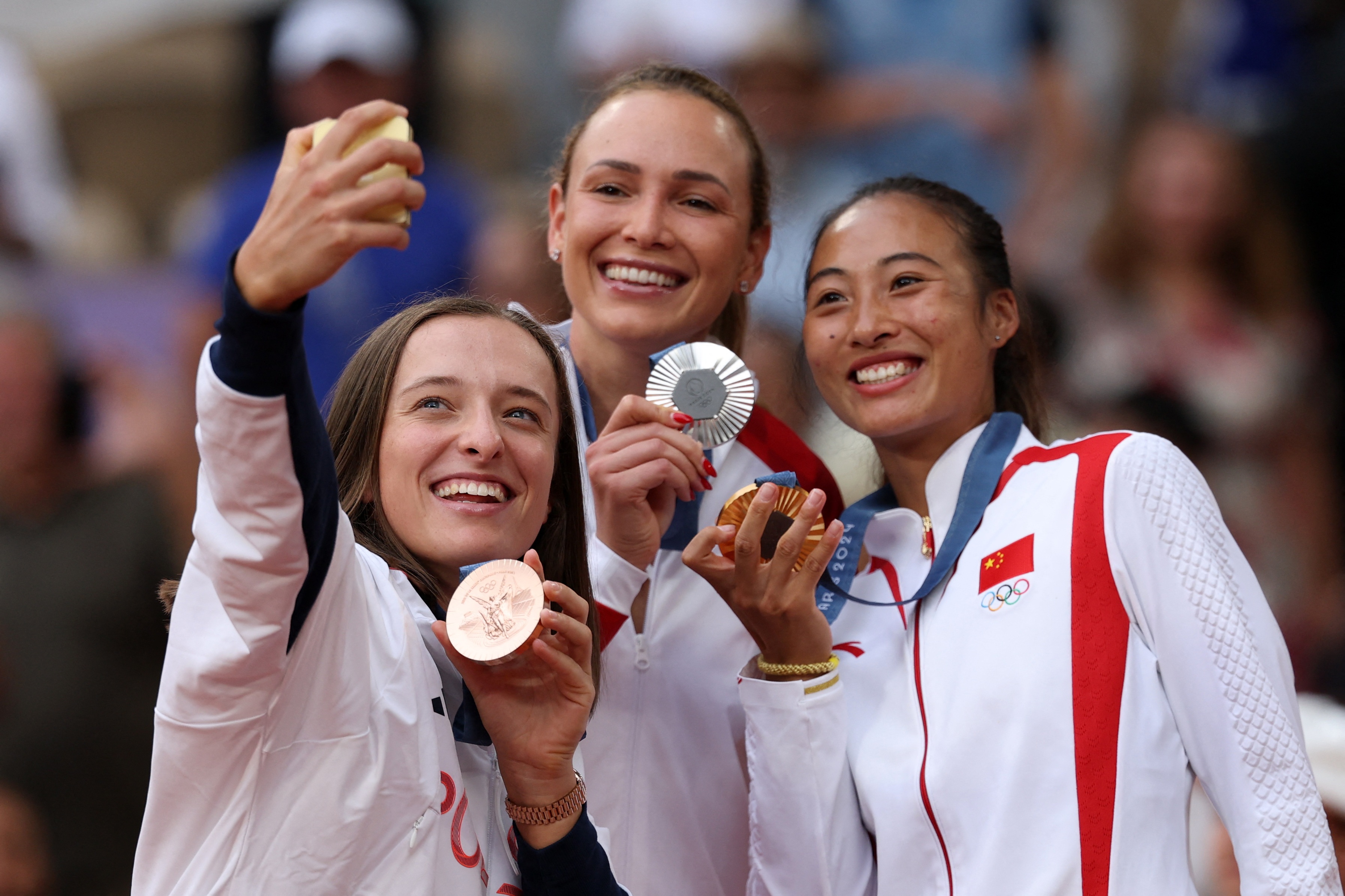 PARIS 2024 – Tenis: China a câştigat medalia de aur la simplu feminin