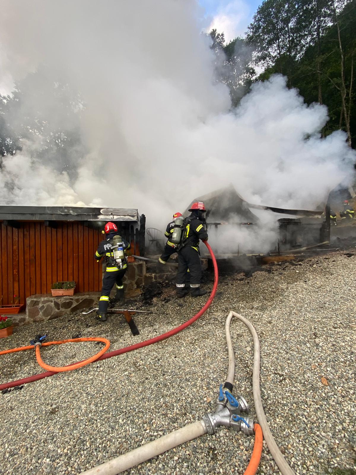 Incendiu în comuna Lisa