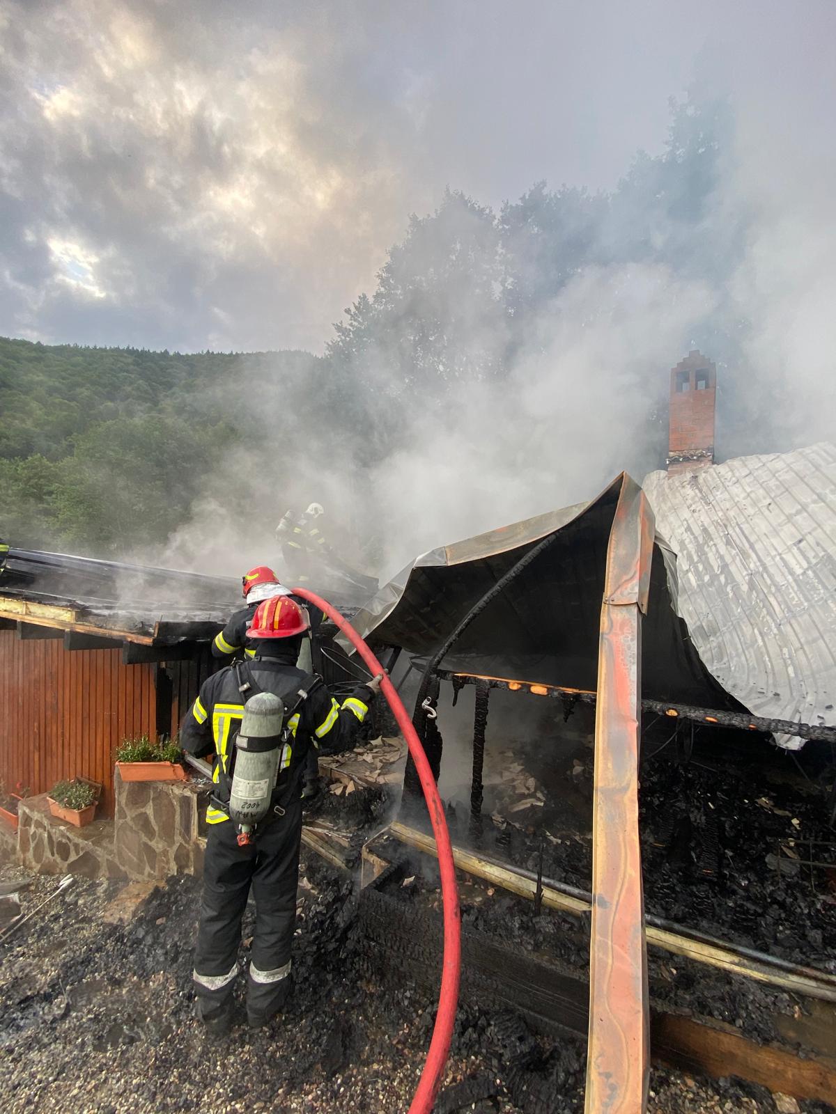 Incendiu în comuna Lisa