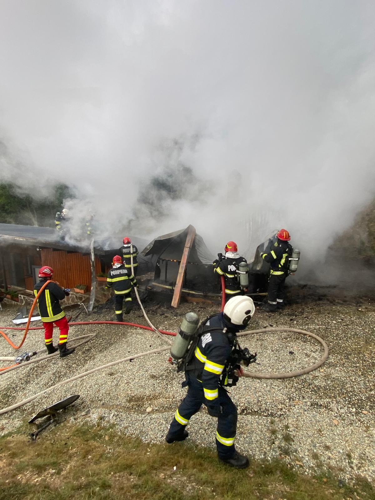 Incendiu în comuna Lisa