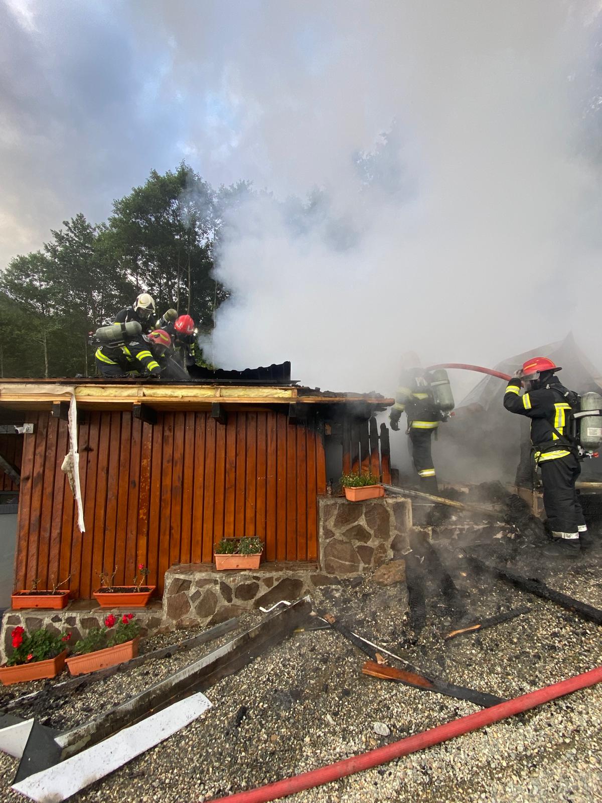 Incendiu în comuna Lisa