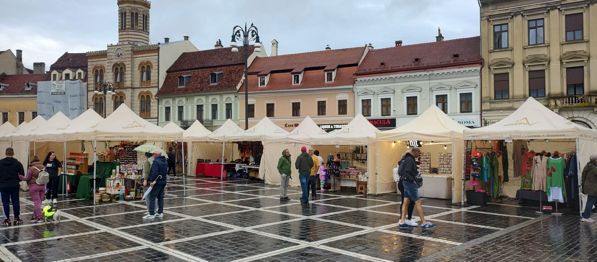 Retro Marktplatz /