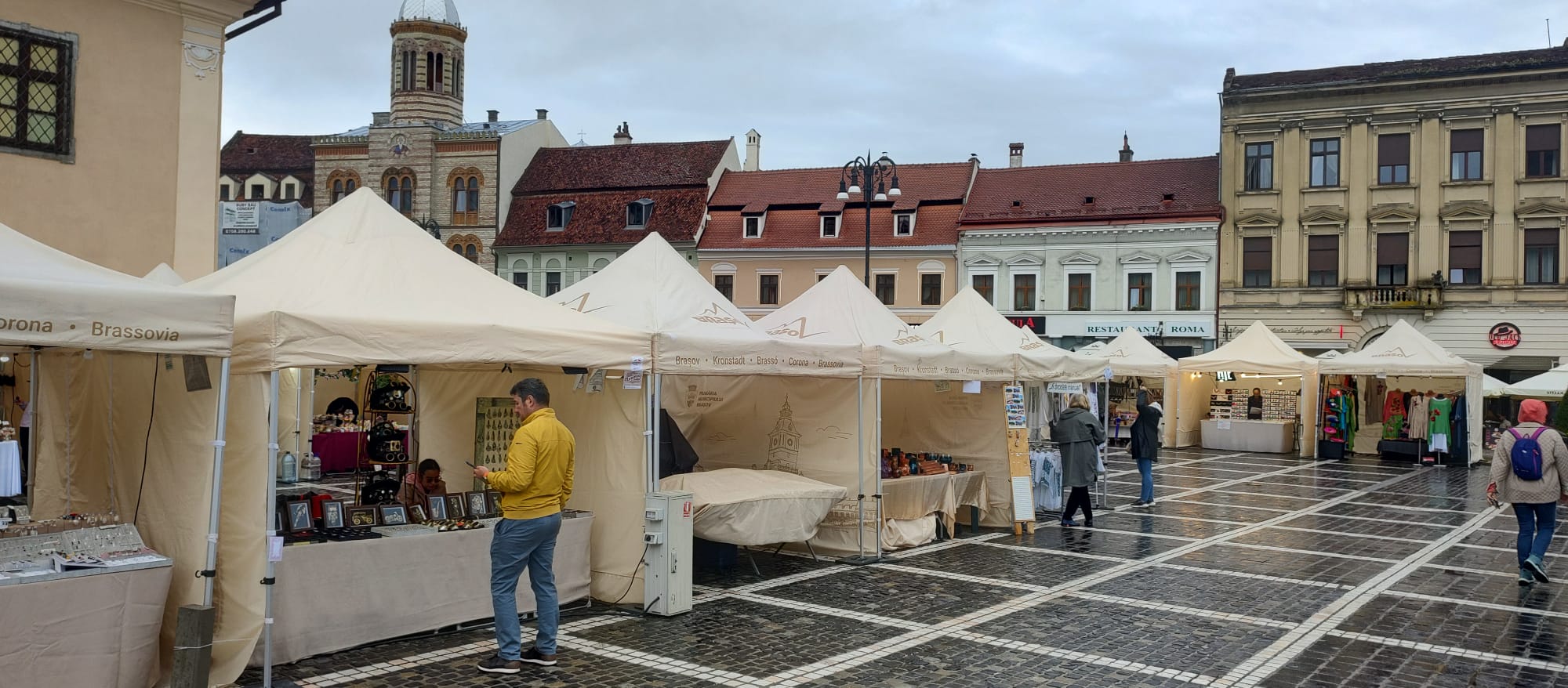 Retro Marktplatz /