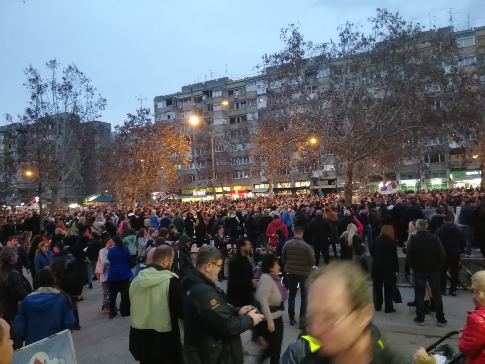 Proteste la Novi Sad /